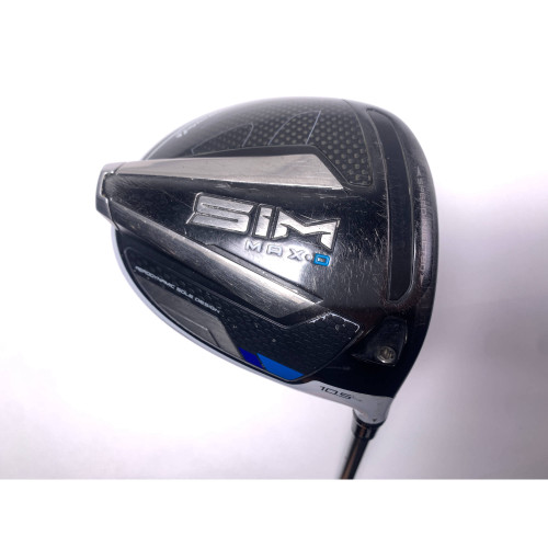 TaylorMade SIM MAX-D Driver 10.5* UST Mamiya Helium 5F3 Regular Graphite Mens RH, 1 of 12