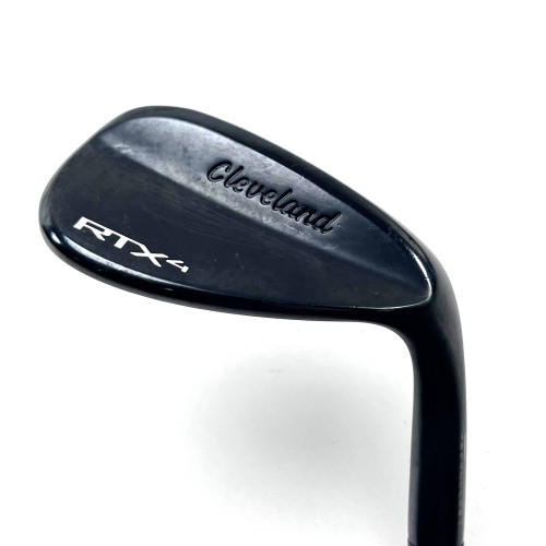 Cleveland RTX 4 Black Satin Lob Wedge LW 58* 9 True Temper DG Tour Issue S400 RH, 1 of 12