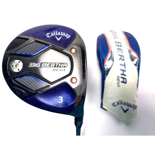 Callaway Big Bertha REVA Womens 3 Fairway Wood 15* RCH 40W Ladies RH HC, 1 of 12