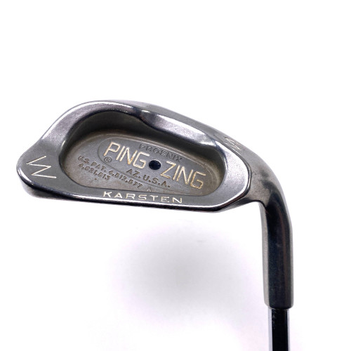 Ping Zing Pitching Wedge PW Black Dot Karsten KT-M Wedge Steel Mens RH, 1 of 12