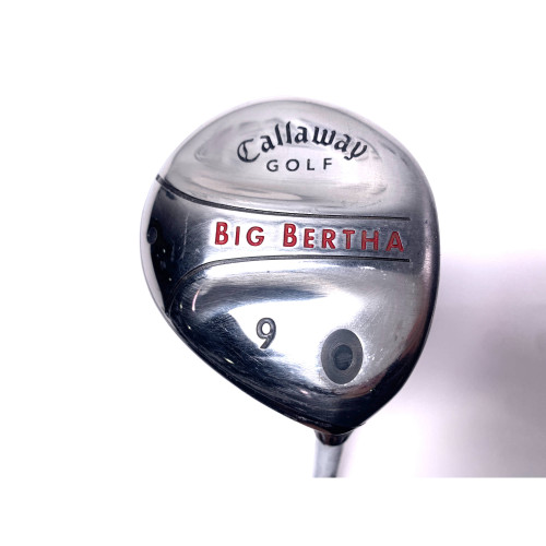Callaway Big Bertha 2004 9 Fairway Wood 24* RCH 75w Senior Graphite Mens RH, 1 of 12