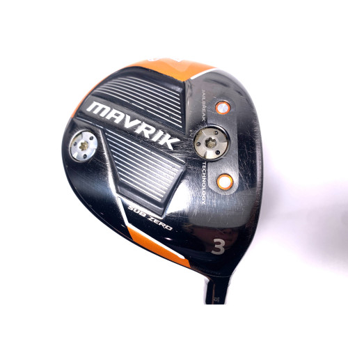 Callaway Mavrik Sub Zero 3 Fairway Wood 15* EvenFlow Riptide 6.0 60g Stiff  RH, 1 of 12