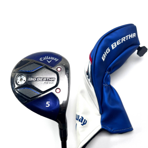 Callaway Big Bertha REVA Womens 5 Fairway Wood 18* Helium 4F1 Ladies RH HC, 1 of 12