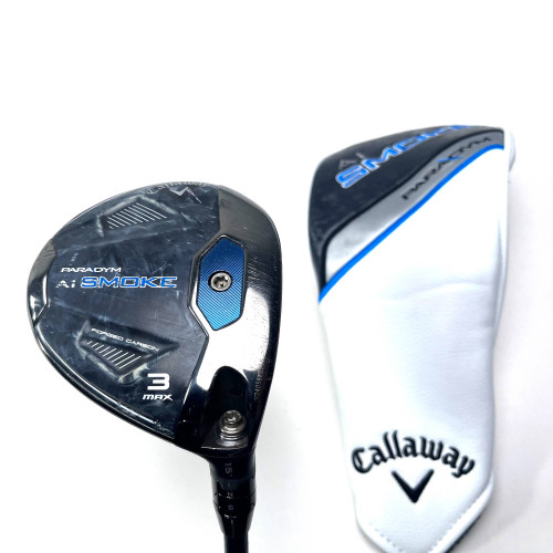 Callaway Paradym Ai Smoke Max 3 Fairway Wood 15* Tensei Blue AV Regular RH HC, 1 of 12
