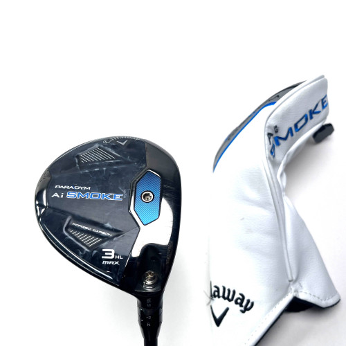Callaway Paradym Ai Smoke Max 3 Fairway 16.5* Cypher Forty 4.0 40g Ladies RH HC, 1 of 12
