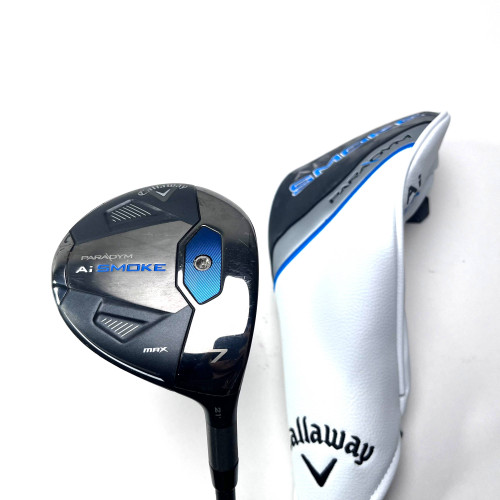 Callaway Paradym Ai Smoke Max 7 Fairway Wood 21* Cypher Forty 4.0 Ladies RH HC, 1 of 12