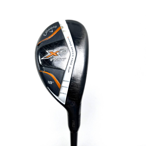 Callaway X2 Hot Pro 2 Hybrid 18* 65g Stiff Graphite Mens RH, 1 of 12