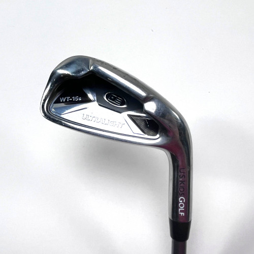 US Kids UL57-S Single 6 Iron Ultralight 57" Green 15g Youth Graphite Junior RH, 1 of 12