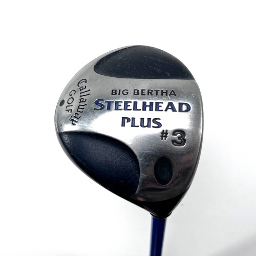 Callaway Steelhead Plus 3 Fairway Wood 15* ProLaunch Blue 65g Regular RH  -1'', 1 of 12
