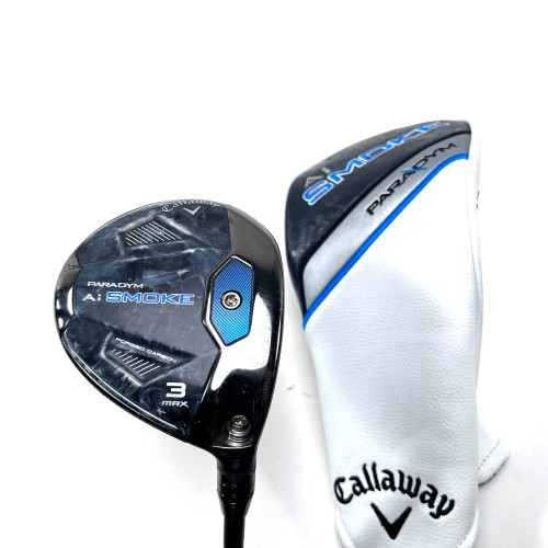 Callaway Paradym Ai Smoke Max 3 Fairway Wood 15* Tensei Blue AV Xlink Regular RH, 1 of 12