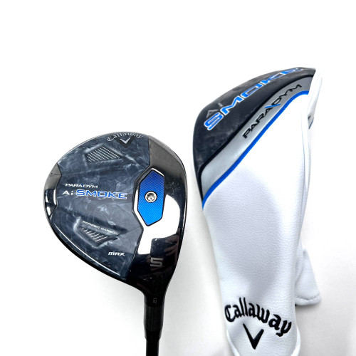 Callaway Paradym Ai Smoke Max 5 Fairway 18* Tensei Blue AV Xlink Regular RH HC, 1 of 12