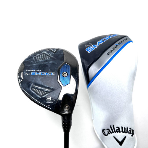 Callaway Paradym Ai Smoke Max 3 Fairway 16.5* Cypher Forty 4.0 40g Ladies RH HC, 1 of 12