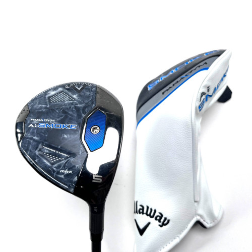 Callaway Paradym Ai Smoke Max 5 Fairway 18* Tensei Blue AV Xlink Regular RH HC, 1 of 12