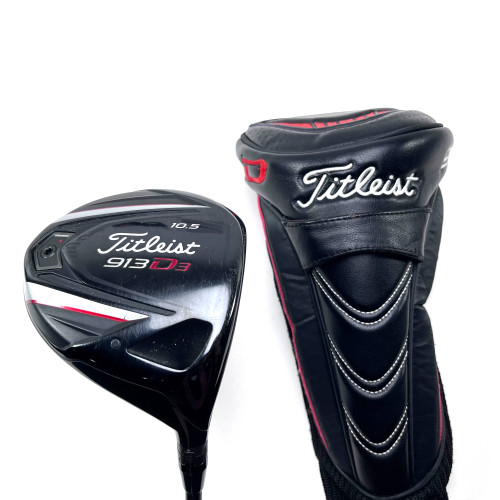 Titleist 913 D3 Driver 10.5* Diamana D+72x5ct Stiff RH HC -1.5'', 1 of 12