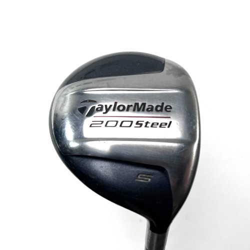 TaylorMade 200 Steel 5 Fairway Wood 18* Lite 80g Regular Graphite Mens RH, 1 of 12