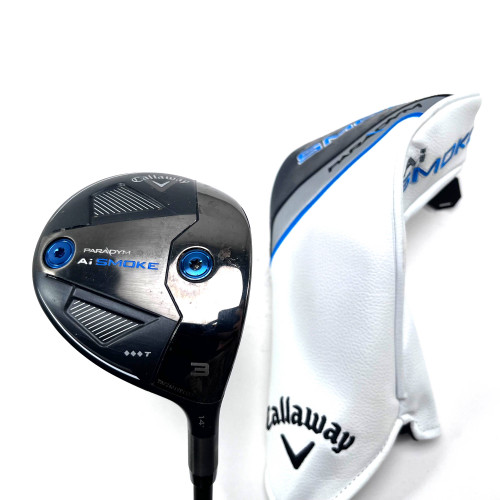 Callaway Paradym Ai Smoke TD T 3 Fairway 14* Ventus 7X Velocore+ XStiff RH HC, 1 of 12