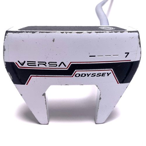 Odyssey Versa 7 White Black White Putter 34" Mens RH, 1 of 12