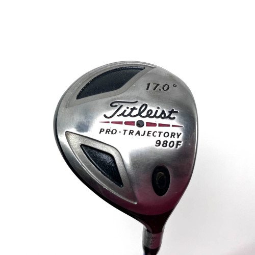 Titleist 980 F 5 Fairway Wood 17* Grafalloy ProLaunch Blue 65g Regular RH, 1 of 12