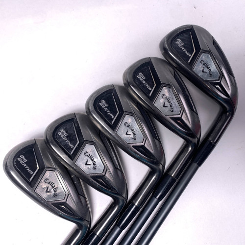 Callaway Big Bertha 2015 Iron Set 7-PW+AW Accra 50i 50g Senior RH +.5", 1 of 12
