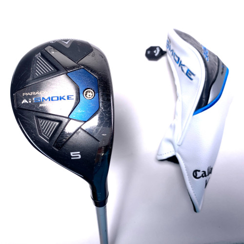 Callaway Paradym Ai Smoke Max Fast 5 Hybrid 24* Eldio 40g Ladies RH HC, 1 of 12