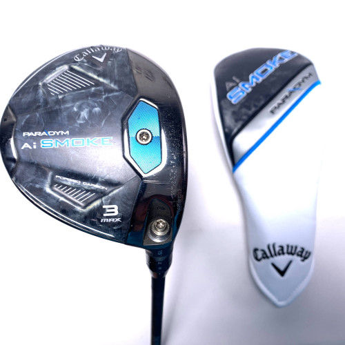 Callaway Paradym Ai Smoke Max 3 Fairway 15* Tensei Blue AV Xlink Regular RH HC, 1 of 12