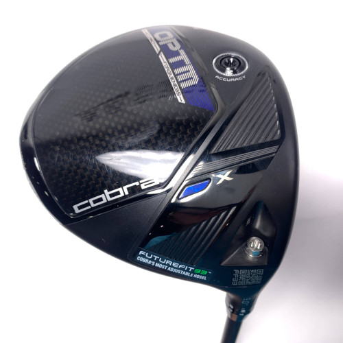 Cobra OPTM X Driver 9* Mitsubishi Chemical Kai'li White 80S 60g Stiff RH, 1 of 12