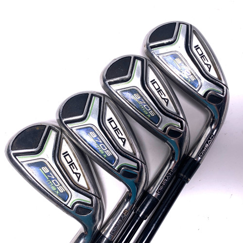 Adams Idea A7 OS Max Iron Set 7-PW Grafalloy ProLaunch AXIS Regular RH, 1 of 12