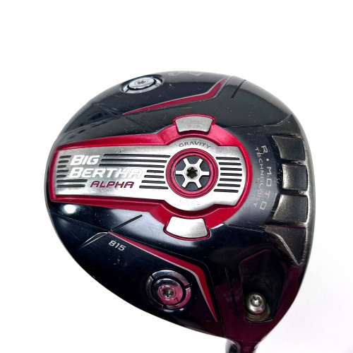 Callaway Big Bertha Alpha 815 Driver 9* Fujikura Speeder 665 Extra Stiff RH, 1 of 12
