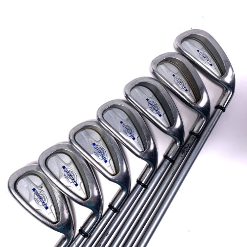Callaway X-14 Iron Set 3-9 Steelhead X-14 Regular Graphite Mens RH, 1 of 12