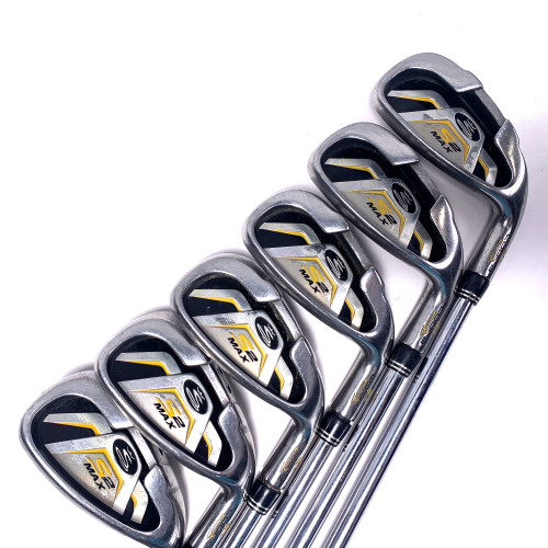 Cobra S2 Max Iron Set 5-PW S2 Max Stiff Steel Mens RH +.5", 1 of 12