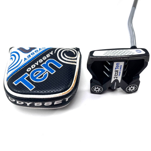 Odyssey 2-Ball Ten Tour Lined Stroke Lab Putter 35" Mens RH HC, 1 of 12