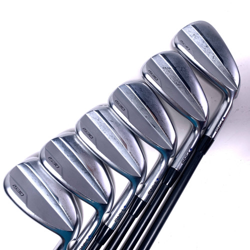 Ping i530 Iron Set 6-PW+AW Alta CB AWT Regular Graphite Mens RH, 1 of 12