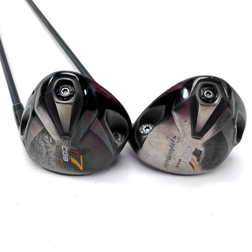 TaylorMade R7 CGB Max 3 & 5 Fairway Wood Set 15* 18* REAX Fairway 45g Regular RH, 1 of 12