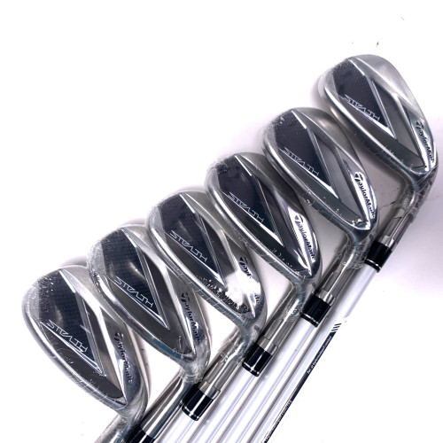 TaylorMade Stealth Iron Set 8-PW+AW+SW+LW Aldila Ascent L 45g Ladies RH NEW, 1 of 12