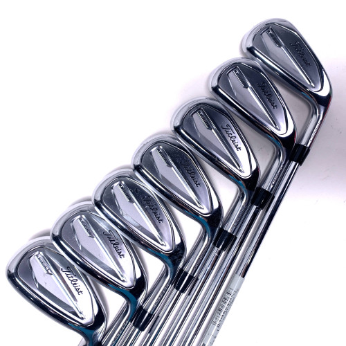 Titleist T350 2023 Iron Set 5-PW+AW True Temper AMT Red R300 Regular RH, 1 of 12