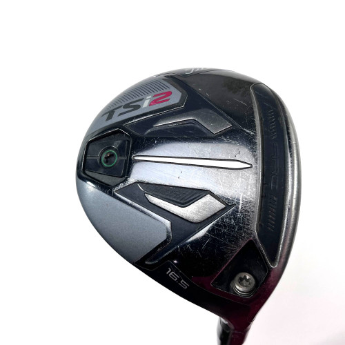 Titleist TSi2 4 Fairway Wood 16.5* HZRDUS RDX Smoke 6.5 Black 70g XStiff RH DENT, 1 of 12