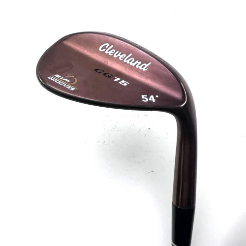 Cleveland CG15 DSG Oil Can Sand Wedge SW 54* Traction Wedge Steel Mens RH, 1 of 12