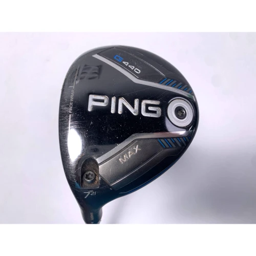 LEFTY Ping G440 MAX 7 Fairway Wood 21* Grafalloy Pro Launch 65g Regular LH, 1 of 12
