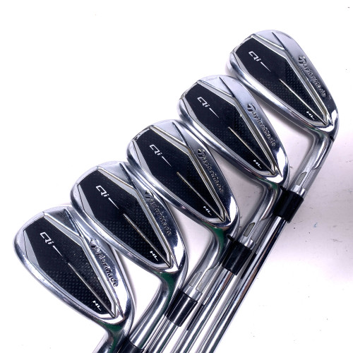TaylorMade Qi HL Iron Set 6-PW KBS Tour Lite 95g Regular Steel Mens RH, 1 of 12