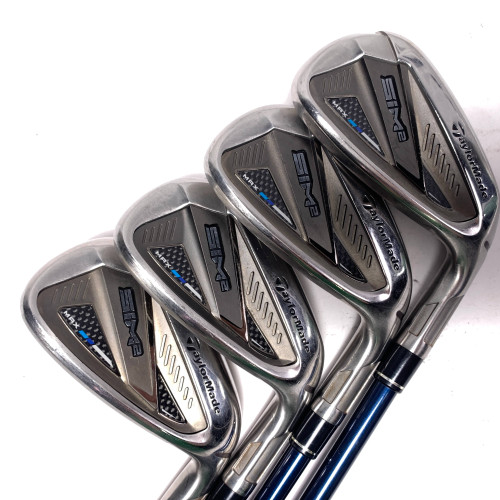 TaylorMade SIM2 MAX Iron Set 8-PW+AW Fujikura Ventus Blue 5A Senior RH, 1 of 12