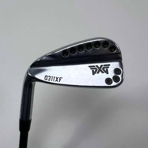 LEFTY PXG 0311 XF Chrome Single 7 Iron KBS Tour Graphite Iron TGI 80 Stiff LH, 1 of 12