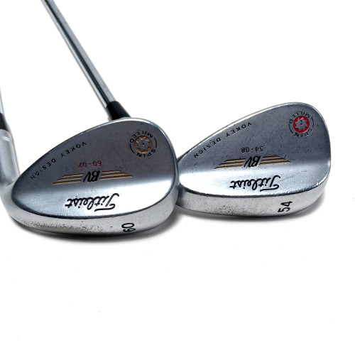Titleist Vokey Spin Milled CC Chrome Wedge Set 54* 8 60* 7 Vokey Wedge RH, 1 of 12