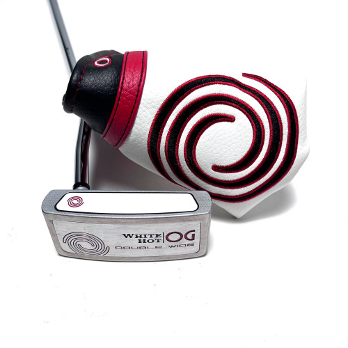 LEFTY Odyssey White Hot OG 23 Double Wide Putter 33" Mens LH, 1 of 12