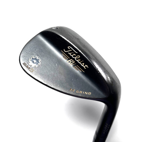 Titleist Vokey SM5 Raw Black Lob Wedge LW 60* 8 Bounce M-Grind SM5 Wedge RH, 1 of 12