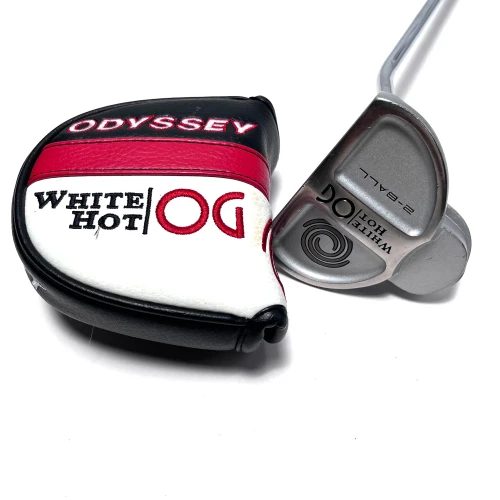 Odyssey White Hot OG 2-Ball Putter 35" Mens RH HC, 1 of 12