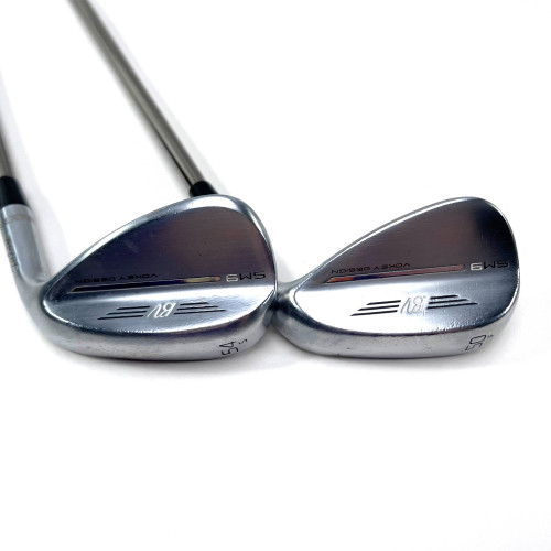 Titleist Vokey SM9 Tour Chrome Wedge Set 50* 8 | 54* 10 UST Recoil 65 Regular RH, 1 of 12