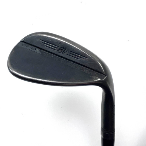 Titleist Vokey SM8 Jet Black Sand Wedge SW 56* 10 Bounce S-Grind Wedge RH, 1 of 12
