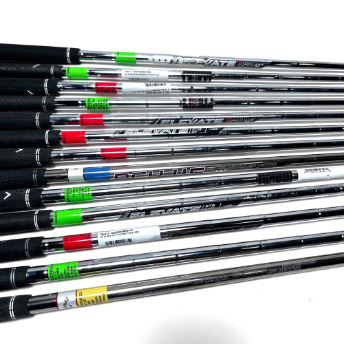 Callaway Fitting Iron Shaft Lot of 13 Shafts Graphite & Steel, 1 of 12