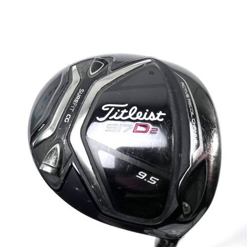 Titleist 917 D2 Driver 9.5* Fujikura Speeder 74 Tour Spec Stiff RH Midsize Grip, 1 of 12