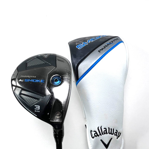Callaway Paradym Ai Smoke TD 3 Fairway Wood 15* Vanquish 5 R2 Senior RH HC, 1 of 12